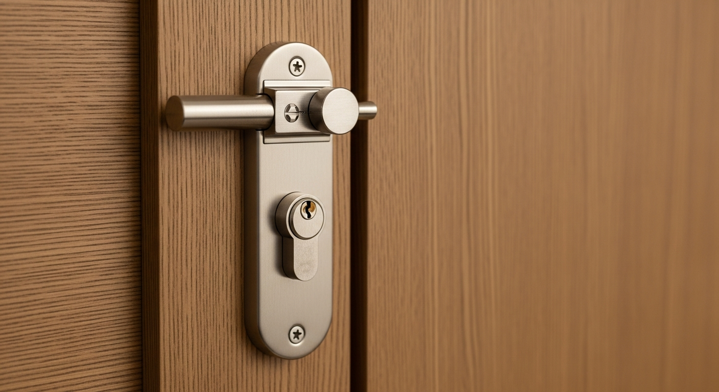 lock hardware deadbolt metal close — Secure Craft Locksmith